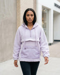 Zumieze - Visil | Fleece Half-Zip Hoodie Women