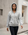Zumieze - Nimar | Zip-Up Studded Hoodie Women