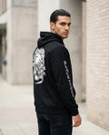 Zumieze - Zahal | Printed Relaxed-Fit Hoodie Men