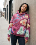 Zumieze - Vedan | Quilted Patterned Hoodie Women