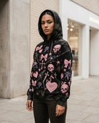 Zumieze - Maren | Printed Washed Hoodie Unisex