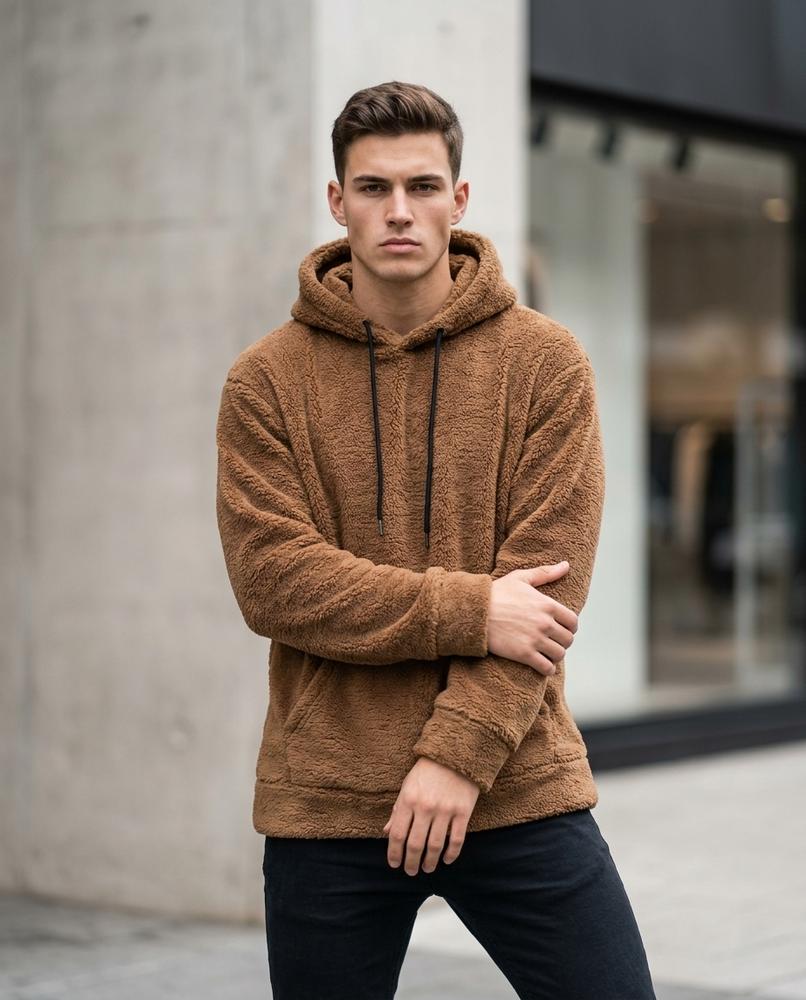 Zumieze - Caken | Fleece Hooded Hoodie Men