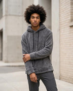 Zumieze - Caken | Fleece Hooded Hoodie Men