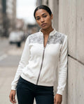 Zumieze - Veren | Waffle-Knit Color-Block Jacket Women