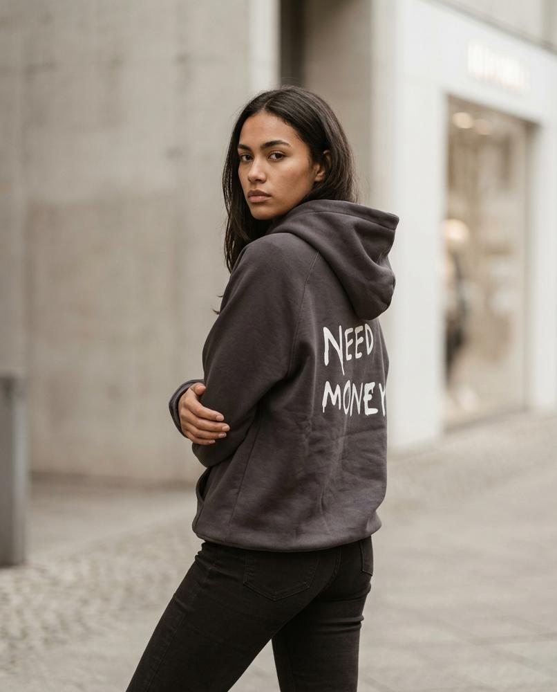 Zumieze - Karan | Graphic-Print Hooded Hoodie Women