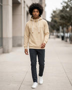 Zumieze - Zeser | Quarter-Zip Fleece-Lined Hoodie Men