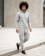 Zumieze - Zeser | Quarter-Zip Fleece-Lined Hoodie Men