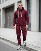 Zumieze - Zeser | Quarter-Zip Fleece-Lined Hoodie Men