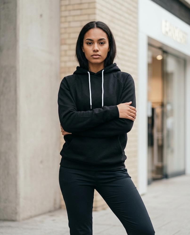 Zumieze - Samir | Longline Raglan Sleeve Hoodie Women