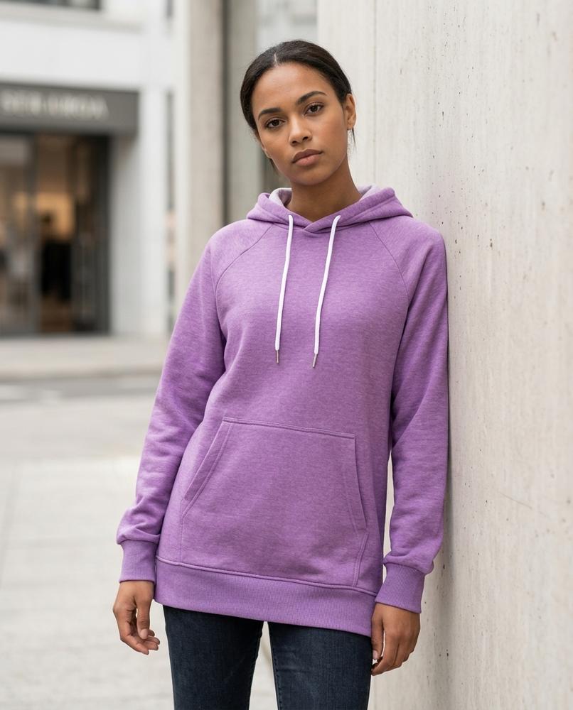 Zumieze - Samir | Longline Raglan Sleeve Hoodie Women