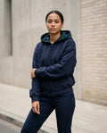 Zumieze - Radar | Zip-Up Plaid-Lined Hoodie Women