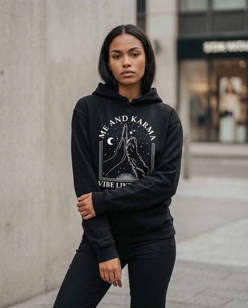Zumieze - Mavar | Printed Long-Sleeved Hoodie Unisex