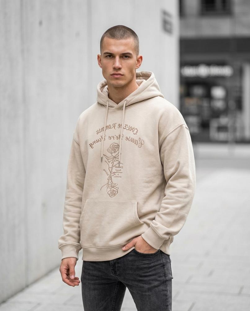 Zumieze - Nisen | Embroidered Relaxed Fit Hoodie Unisex