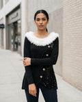 Zumieze - Kamin | Asymmetrical Sequin-Embellished Tunic Women