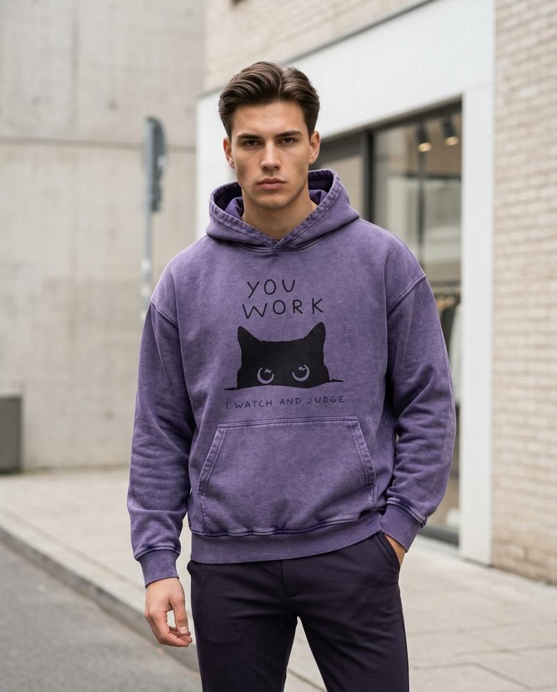 Zumieze - Taver | Washed Printed Hoodie Women