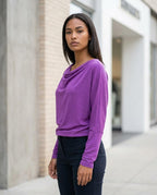 Zumieze - Ralar | Cowl Neck Loose Fit Top Women