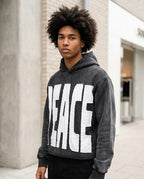 Zumieze - Nilen | Washed Appliquéd Hoodie Unisex
