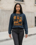 Zumieze - Vator | Ribbed Graphic Print Sweatshirt Women
