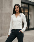 Zumieze - Dasol | Zip-Up Embroidered Hoodie Women