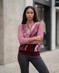 Zumieze - Serel | Quarter-Zip Patterned Sweatshirt Women