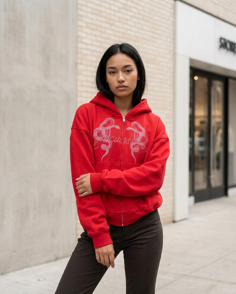 Zumieze - Satal | Zip-Up Cropped Hoodie Women