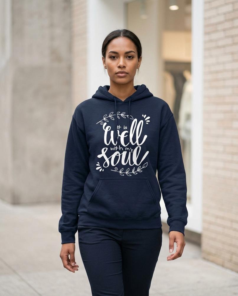 Zumieze - Vizan | Printed Loose-Fit Hoodie Women