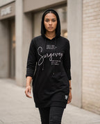 Zumieze - Valar | Hooded Longline Dress Women