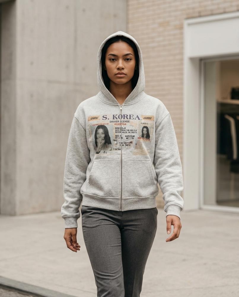 Zumieze - Rimir | Zip-Up Graphic Print Hoodie Unisex