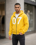 Zumieze - Selin | Zip-Up Graphic Hoodie Men