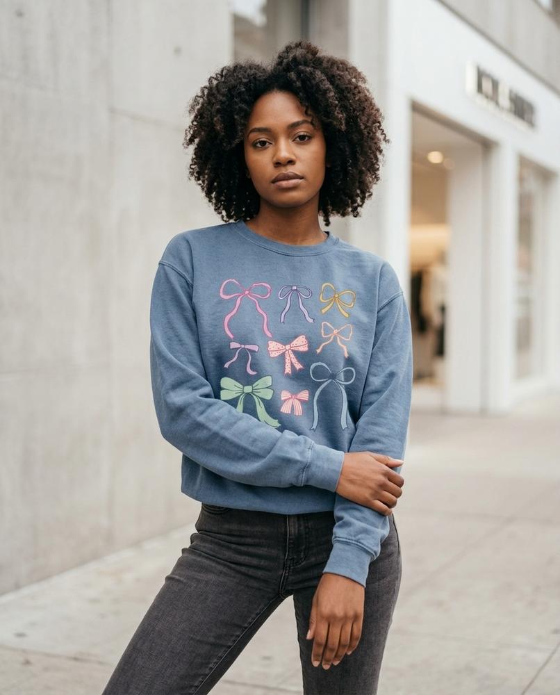 Zumieze - Lelor | Printed Crewneck Sweatshirt Women