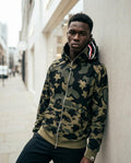 Zumieze - Vevin | Camouflage Full-Zip Hoodie Unisex