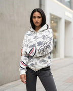 Zumieze - Vevin | Camouflage Full-Zip Hoodie Unisex