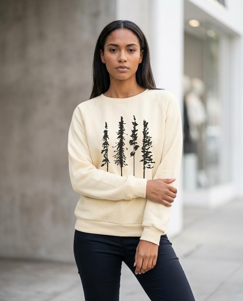 Zumieze - Arlen | Printed Crewneck Sweatshirt Women