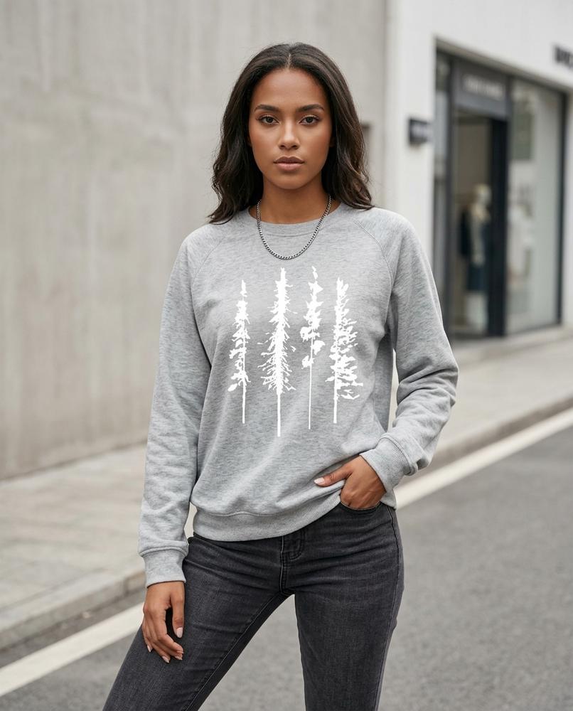 Zumieze - Arlen | Printed Crewneck Sweatshirt Women