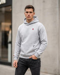 Zumieze - Zerev | Heathered Embroidered Hoodie Men