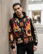 Zumieze - Arvar | Embroidered Appliquéd Jacket Men