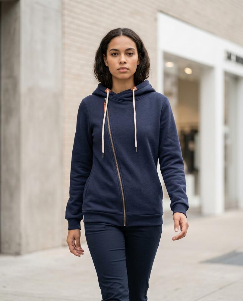 Zumieze - Rilan | Zip-Up Hooded Hoodie Women
