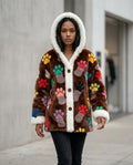 Zumieze - Rotir | Hooded Patterned Coat Women