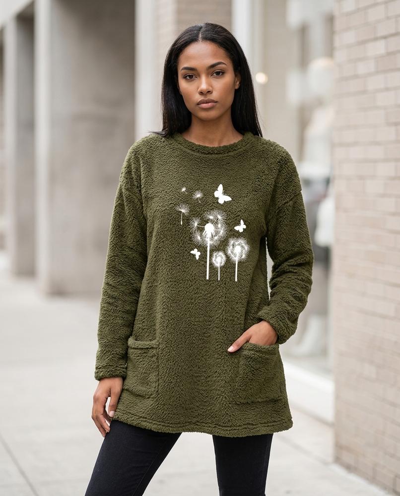 Zumieze - Rorev | Plush Pocketed Tunic Women
