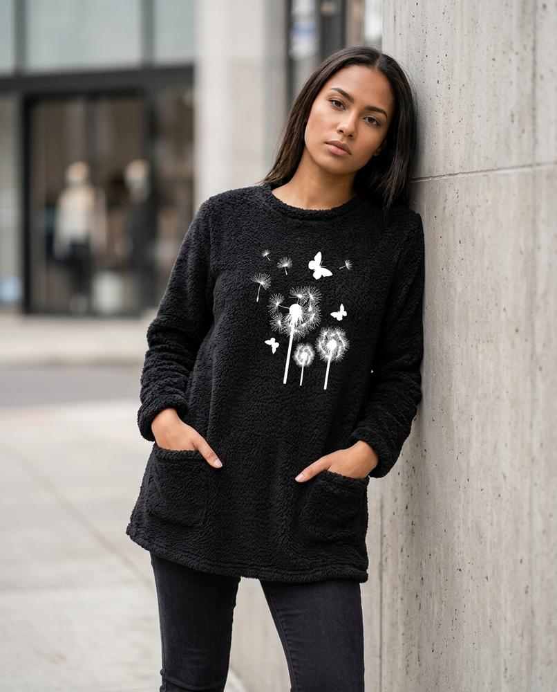 Zumieze - Rorev | Plush Pocketed Tunic Women