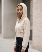Zumieze - Visel | Cropped Zip-Up Hoodie Women