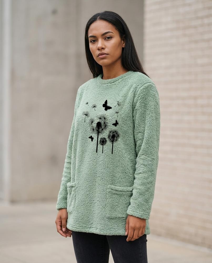 Zumieze - Rorev | Plush Pocketed Tunic Women