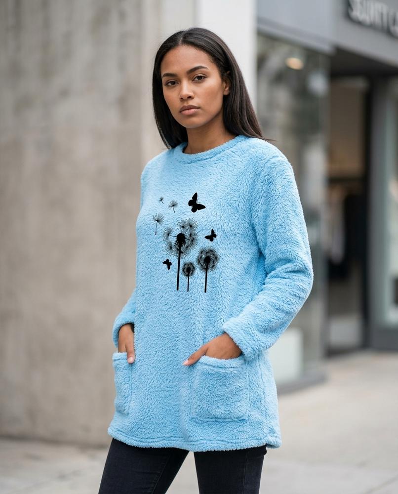 Zumieze - Rorev | Plush Pocketed Tunic Women