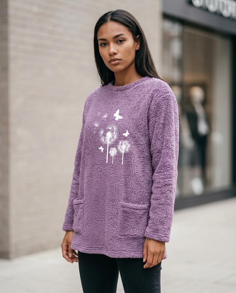 Zumieze - Rorev | Plush Pocketed Tunic Women