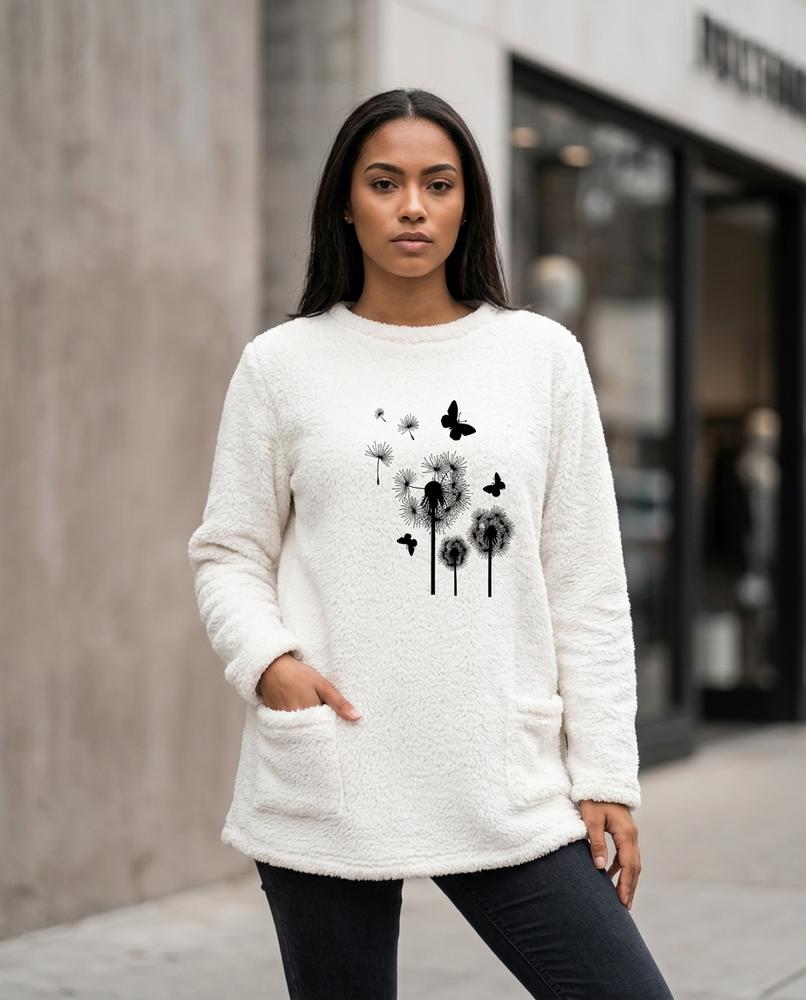 Zumieze - Rorev | Plush Pocketed Tunic Women