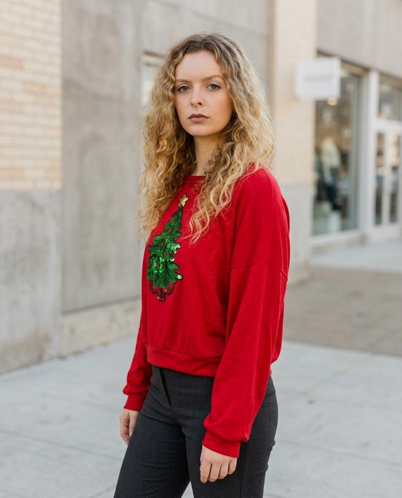 Zumieze - Yotor | Sequined Long-Sleeved Sweatshirt Women