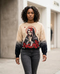 Zumieze - Leran | Ombré Printed Sweater Women
