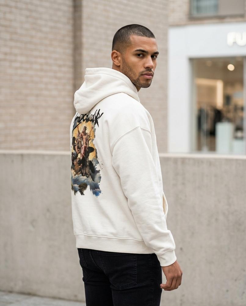Zumieze - Almar | Printed Relaxed Fit Hoodie Men