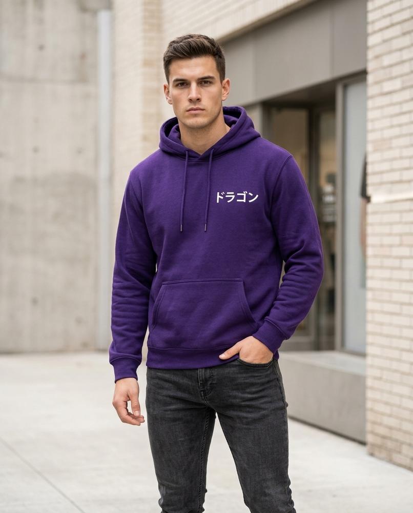 Zumieze - Yovin | Printed Relaxed Fit Hoodie Men