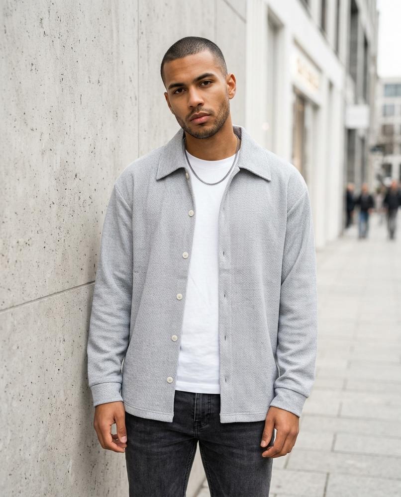 Zumieze - Ketal | Textured Long-Sleeved Sweater Men